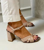 Sandales à Talons Larges et Lanières croisées pour Femmes - Emilia Lane