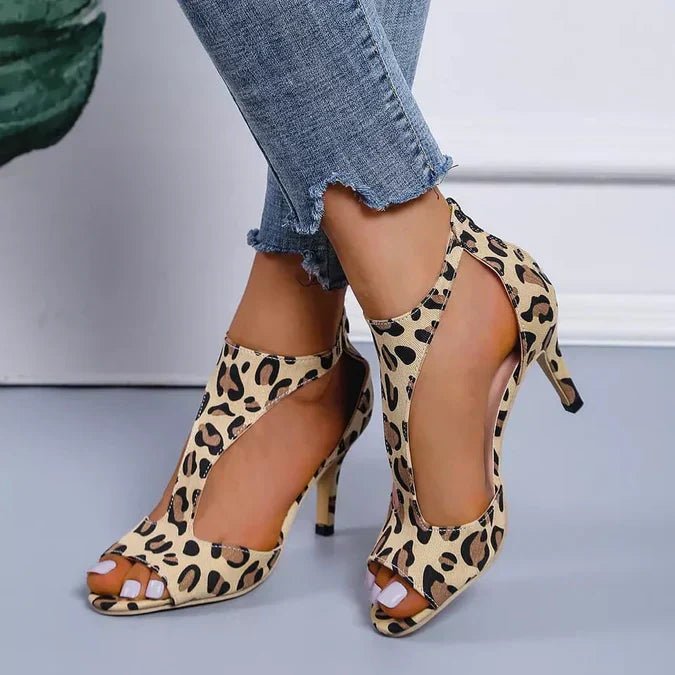 Sandales avec Tacco Bas et Suede pour Femme | Idéales pour l'Été - Emilia Lane