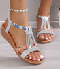 Sandales Compensées à Strass pour Femme | Idéales pour les Sorties - Emilia Lane