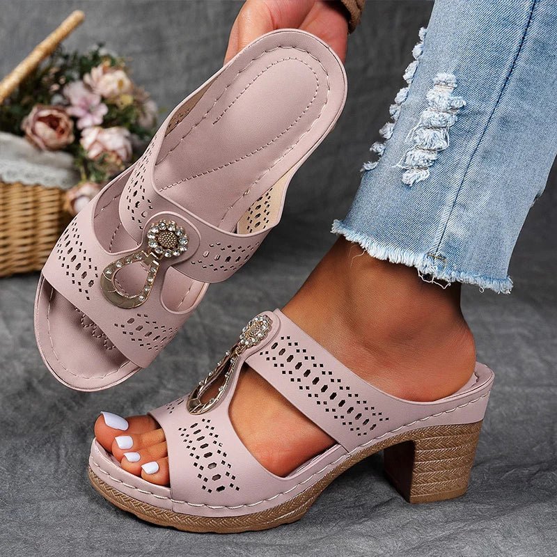 Sandales Orthopédiques à Talon pour Femmes - Emilia Lane
