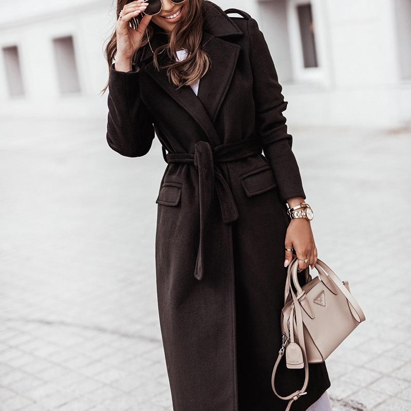 Manteau d'Hiver Élégant pour Femmes
