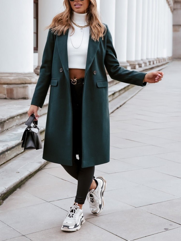 Manteau d'Hiver Élégant pour Femmes