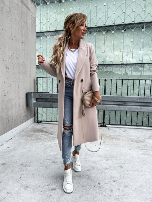 Manteau d'Hiver Élégant pour Femmes