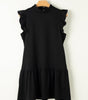 Robe Shift Élégante Col Rond pour Femmes