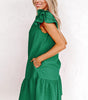 Robe Shift avec Manches Papillon pour Femmes