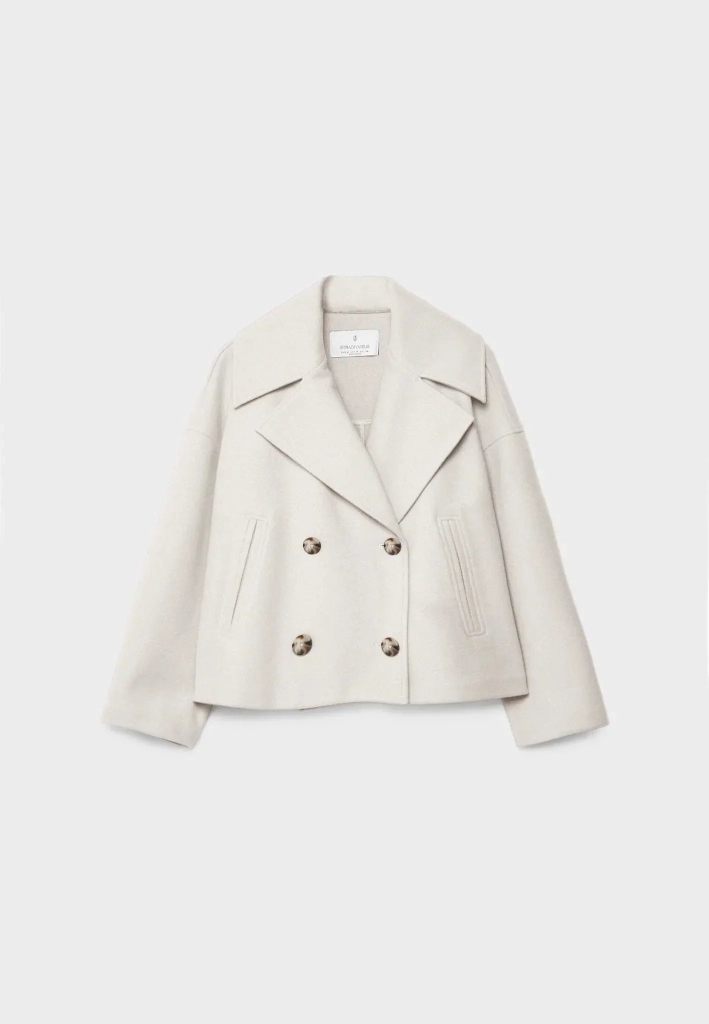 Veste Courte Double Boutonnage pour Femmes