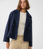 Veste Courte Double Boutonnage pour Femmes