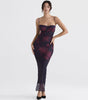 Robe Ajustée Imprimé Floral pour Femmes