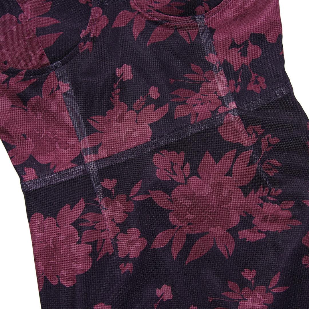 Robe Ajustée Imprimé Floral pour Femmes