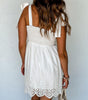 Robe Mini ÉléGante Smockée pour Femmes