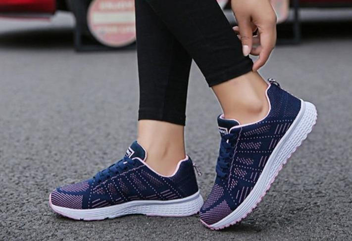 Baskets Légères en Maille Respirante pour Femme | Idéales pour le Quotidien