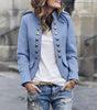 Blazer Chic à Col Montant pour Femmes