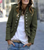 Blazer Chic à Col Montant pour Femmes