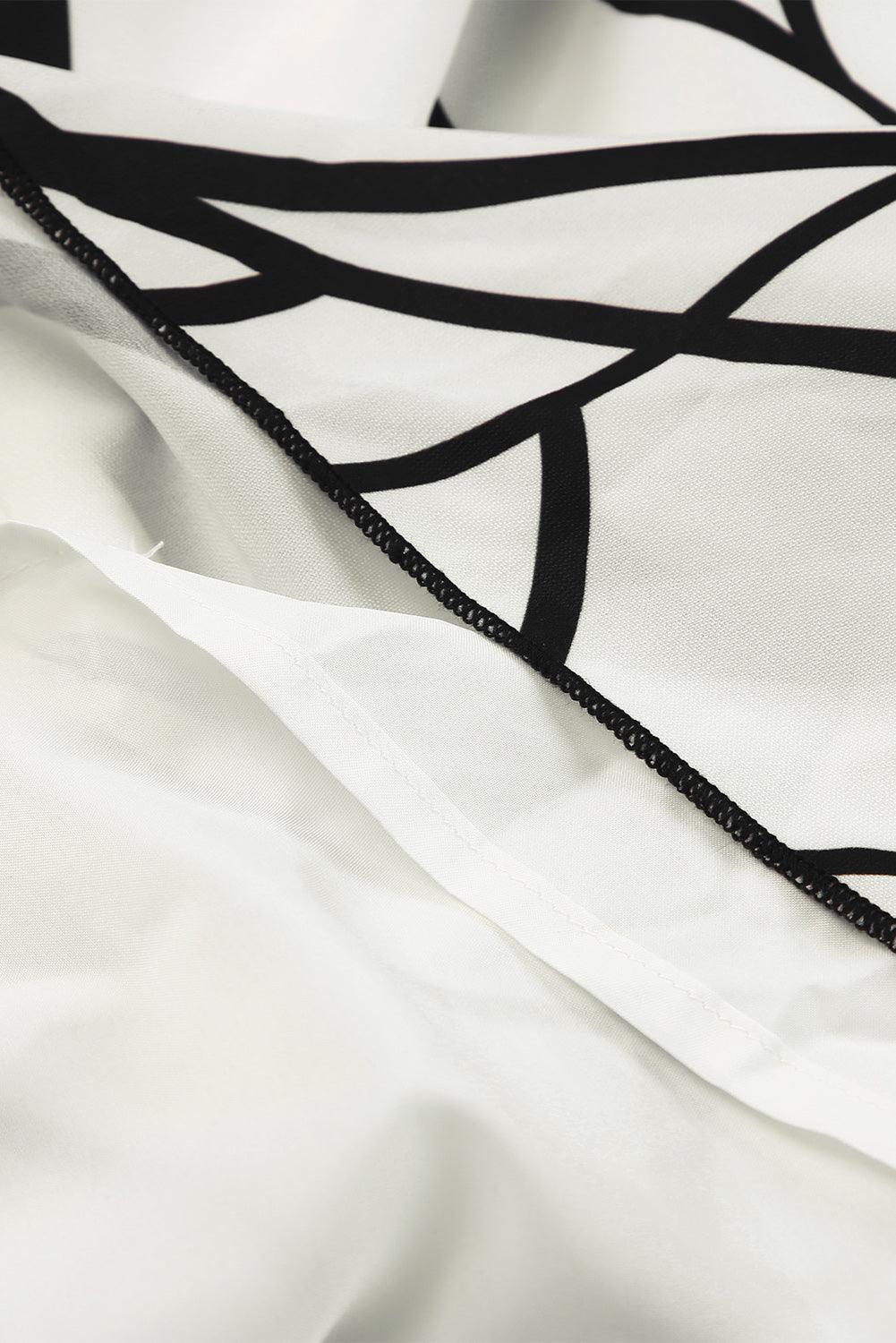 Robe Maxi Élégante avec Motif Exclusif pour Femmes