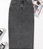 Jupe Midi en Denim Élégante pour Femmes