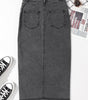 Jupe Midi en Denim Élégante pour Femmes