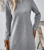 Robe Shift Texturée Élégante pour Femmes
