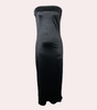 Robe Sans Bretelles en Tissu Fluide pour Femmes