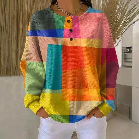 Sweat - Shirt Vintage Coloré pour Femmes - Emilia Lane