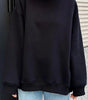 Sweatshirt Col Rond Oversize en Fleece pour Femme - Emilia Lane