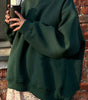 Sweatshirt Col Rond Oversize en Fleece pour Femme - Emilia Lane