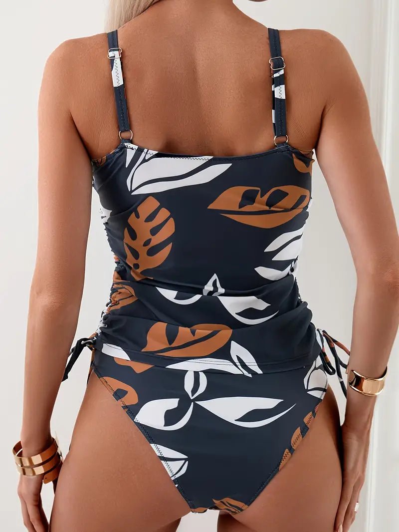 Tankini Femme Imprimé Tropical - Emilia Lane
