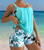Tankini Sportif à Imprimé Floral pour Femme - Emilia Lane