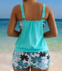 Tankini Sportif à Imprimé Floral pour Femme - Emilia Lane