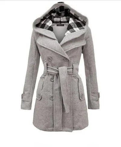 Trench - Coat en Coton pour Femme - Emilia Lane