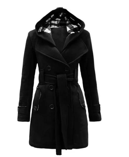 Trench - Coat en Coton pour Femme - Emilia Lane