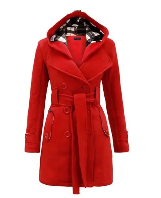 Trench - Coat en Coton pour Femme - Emilia Lane