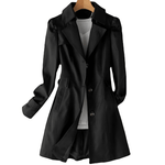 Trench Coat Mi-Long pour Femme - Emilia Lane