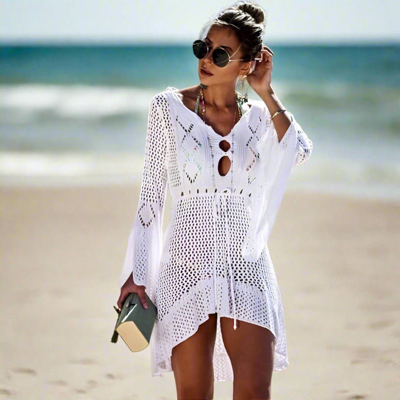 Tunique de plage en crochet pour femmes - Emilia Lane