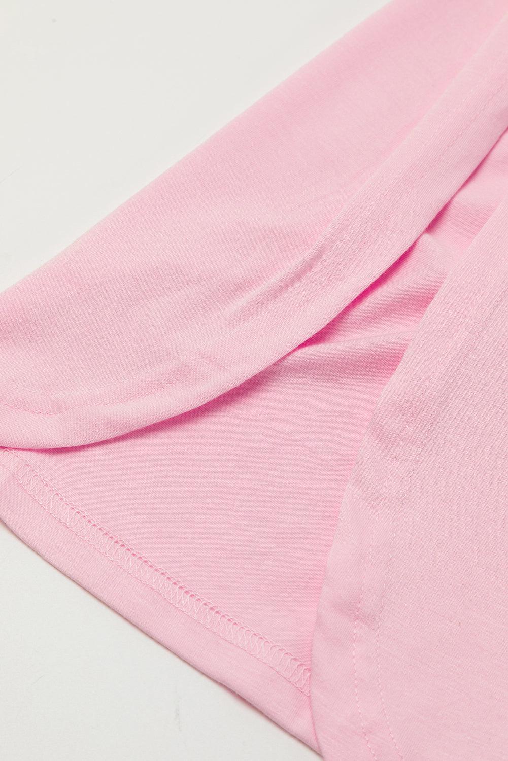 Robe Maxi à Col V avec Fente Latérale et Poche