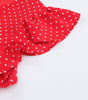 Robe à Volants Col en V pour Femmes