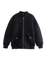 Veste Bomber Oversize Tendance pour Femmes