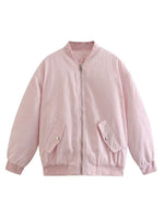Veste Bomber Oversize Tendance pour Femmes