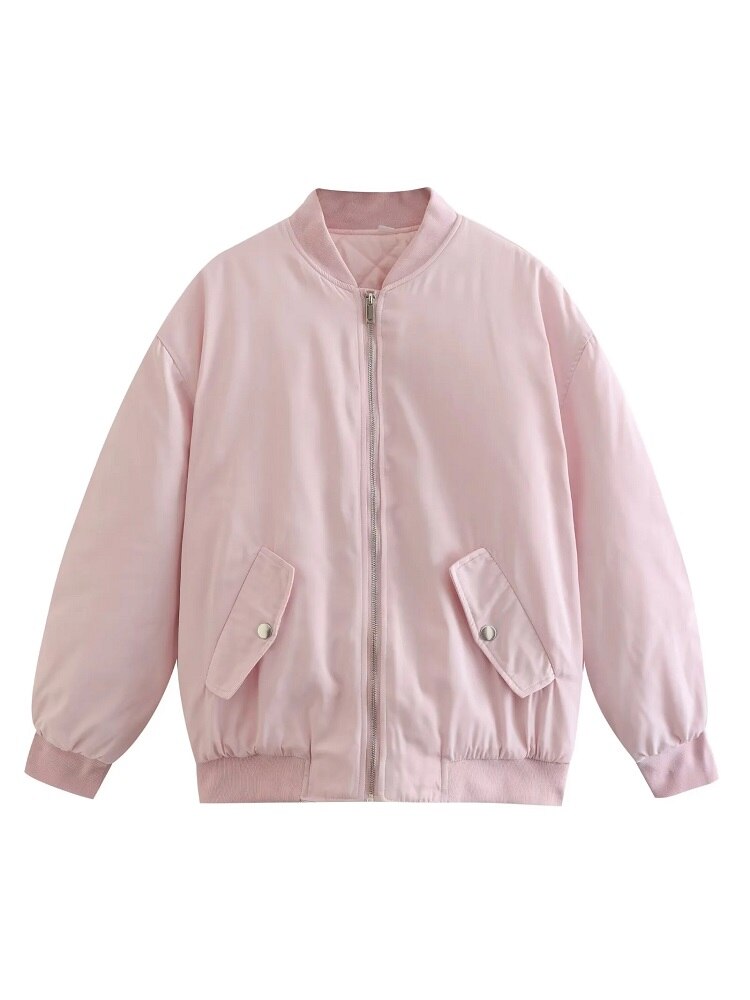 Veste Bomber Oversize Tendance pour Femmes
