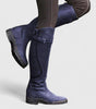 Bottes Cavalières Hautes en Simili Cuir pour Femme
