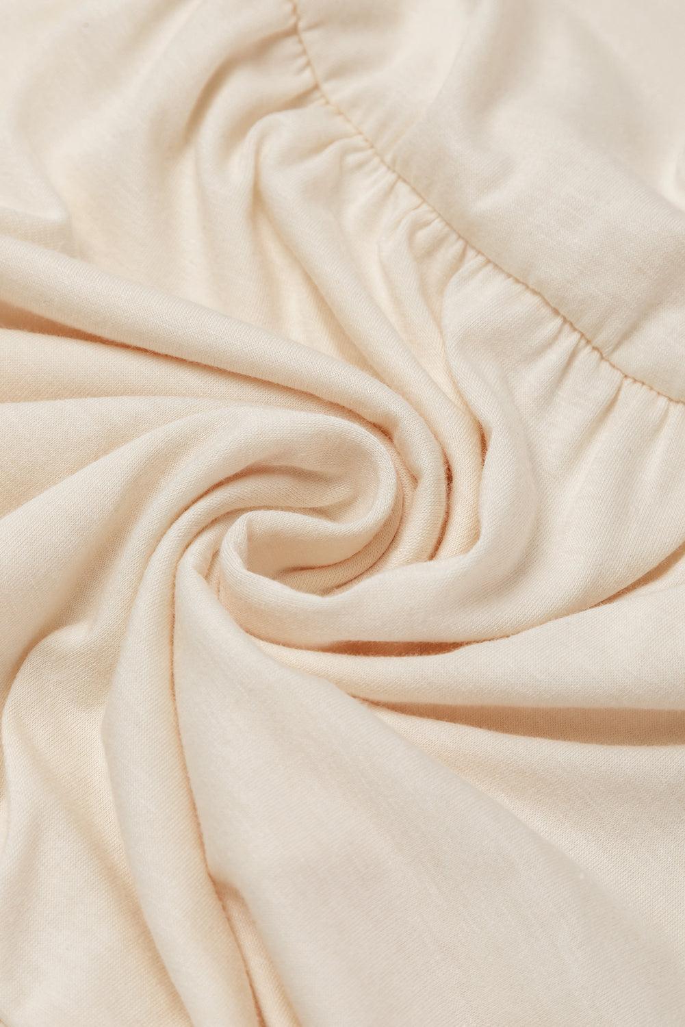 Robe A-ligne à Manches Bouffantes pour Femmes