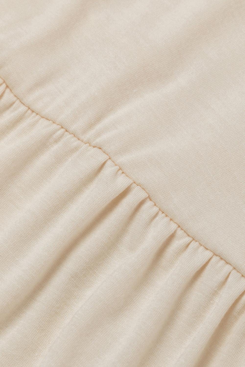 Robe A-ligne à Manches Bouffantes pour Femmes