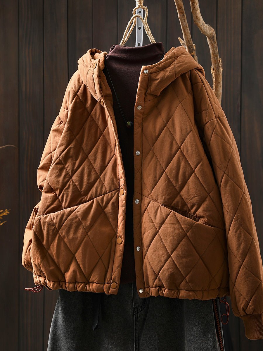 Veste à Capuche Rembourrée pour Femme - Emilia Lane