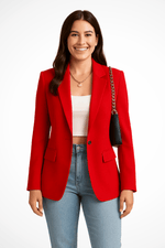Veste Blazer Cardigan à Manches Longues pour Femmes - Emilia Lane