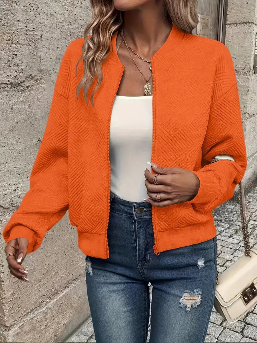 Veste Bomber Courte Matelassée pour Femme - Emilia Lane