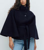 Veste Cape Courte à Col Montant pour Femme - Emilia Lane