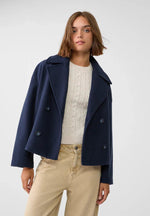Veste courte à double boutonnage pour femme - Emilia Lane
