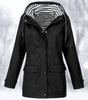 Veste de Pluie Courte à Capuche pour Femme - Emilia Lane