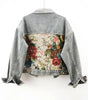 Veste en denim à imprimé floral pour Femmes - Emilia Lane