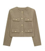 Veste en Tweed Classique pour Femme - Emilia Lane