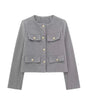 Veste en Tweed Classique pour Femme - Emilia Lane